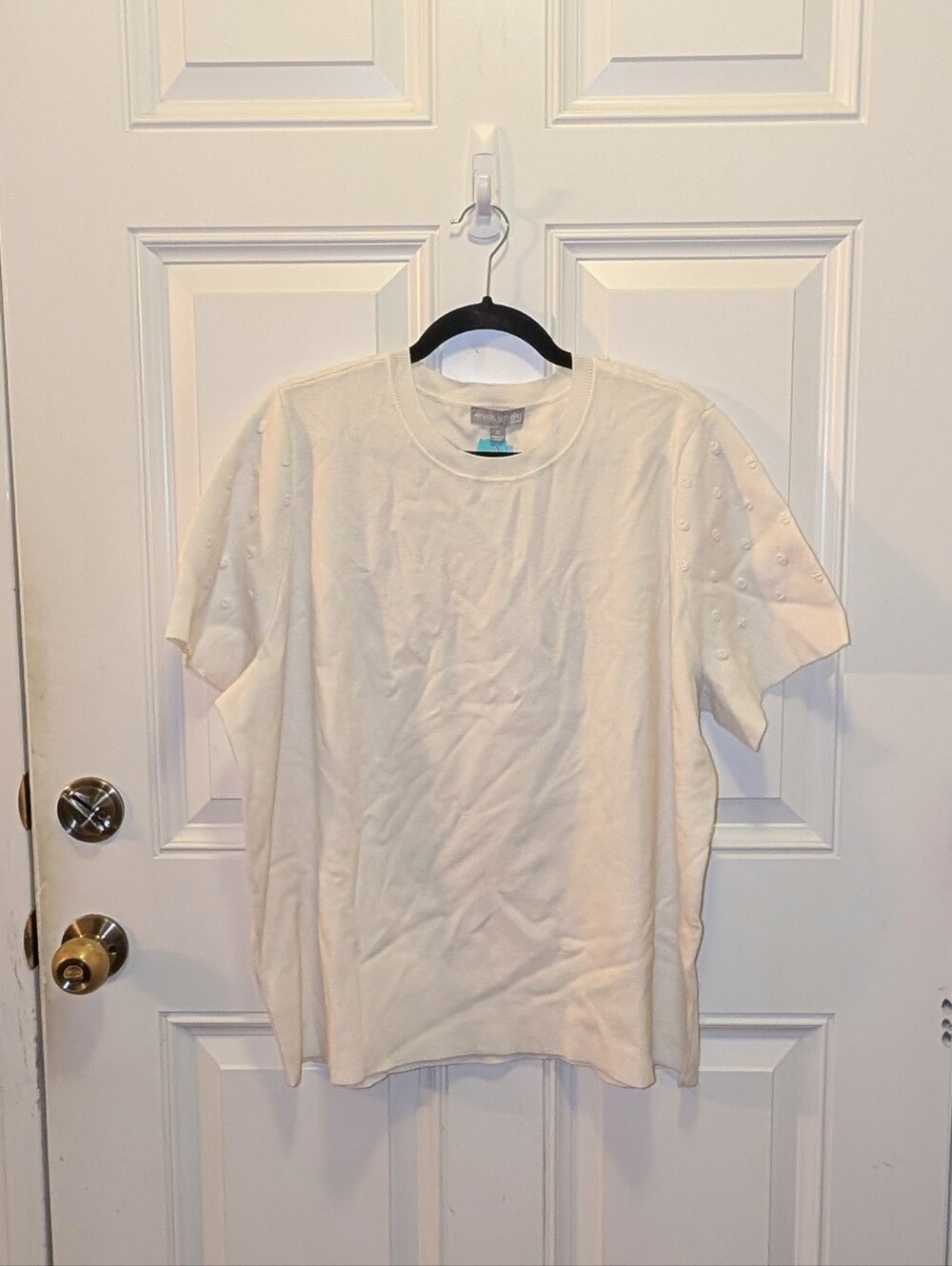 Evolution By Cyrus Short Sleeve Sweater - 2X